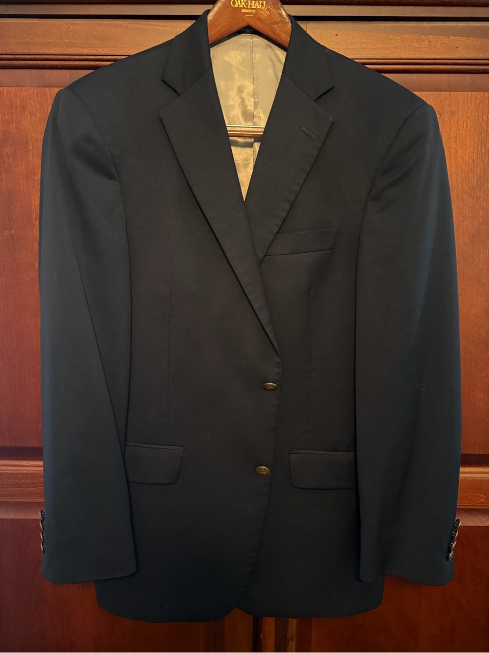 Hart Schaffner Marx Navy Blue Blazer